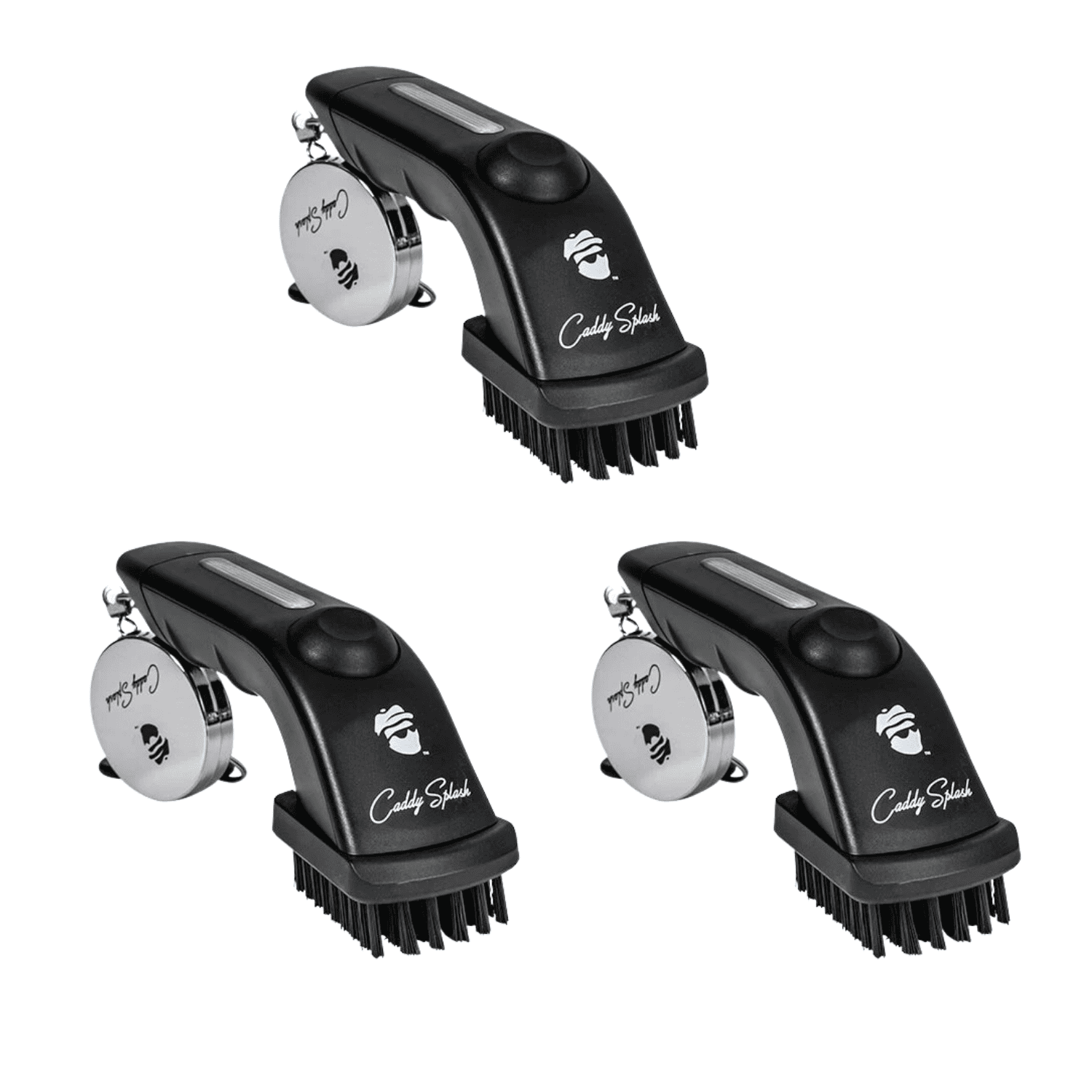 Golf Club Water Brush Pro Cleaner - Black