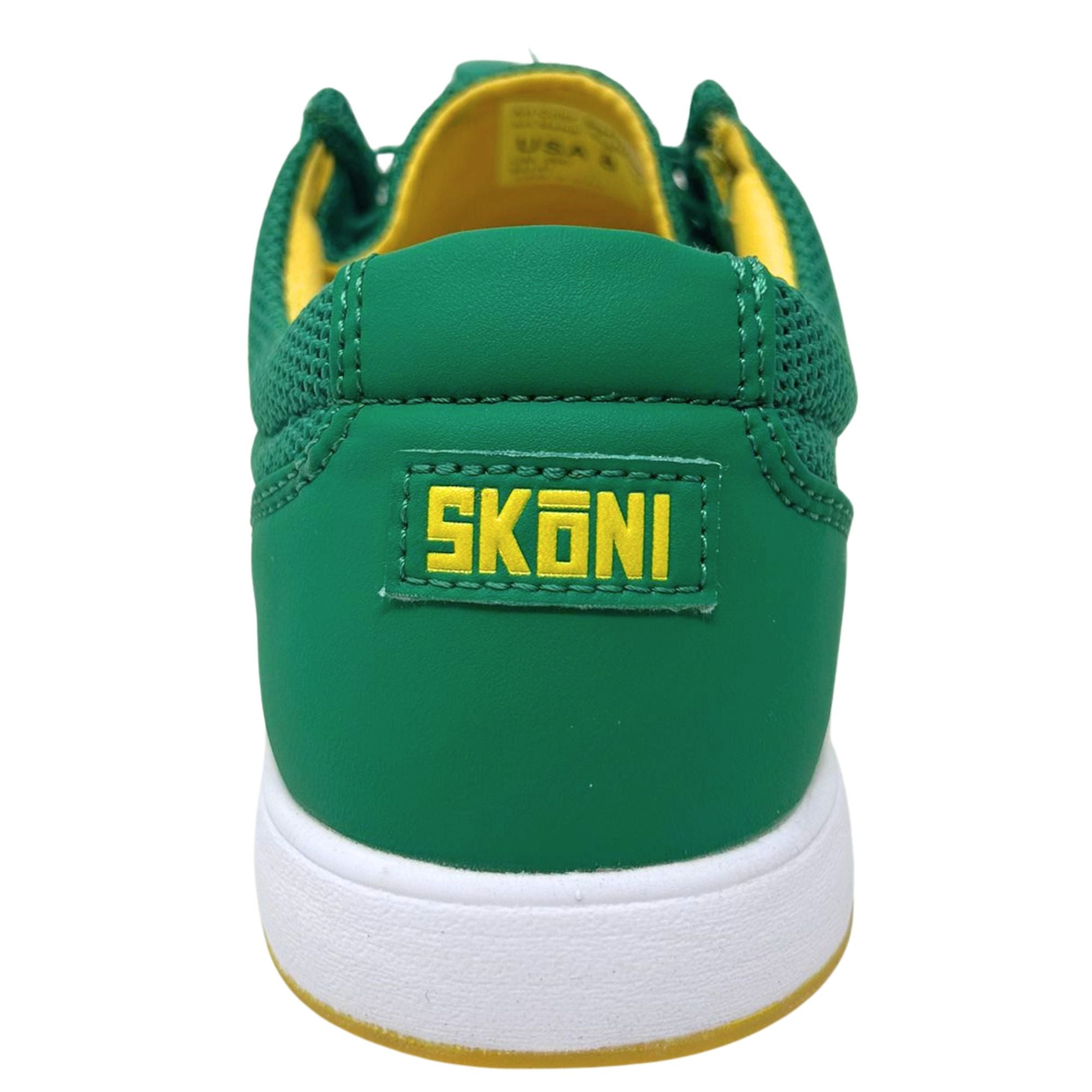 SKŌNI Women's Golf Shoe Waterproof- Green/Yellow