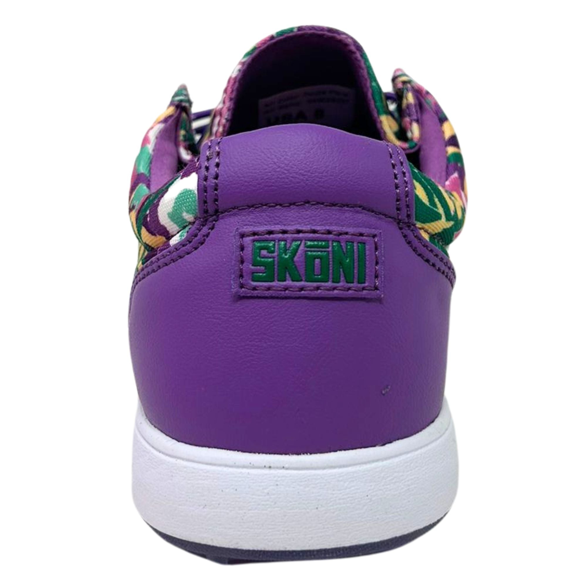 SKŌNI Women's Golf Shoe Waterproof- Purple Floral