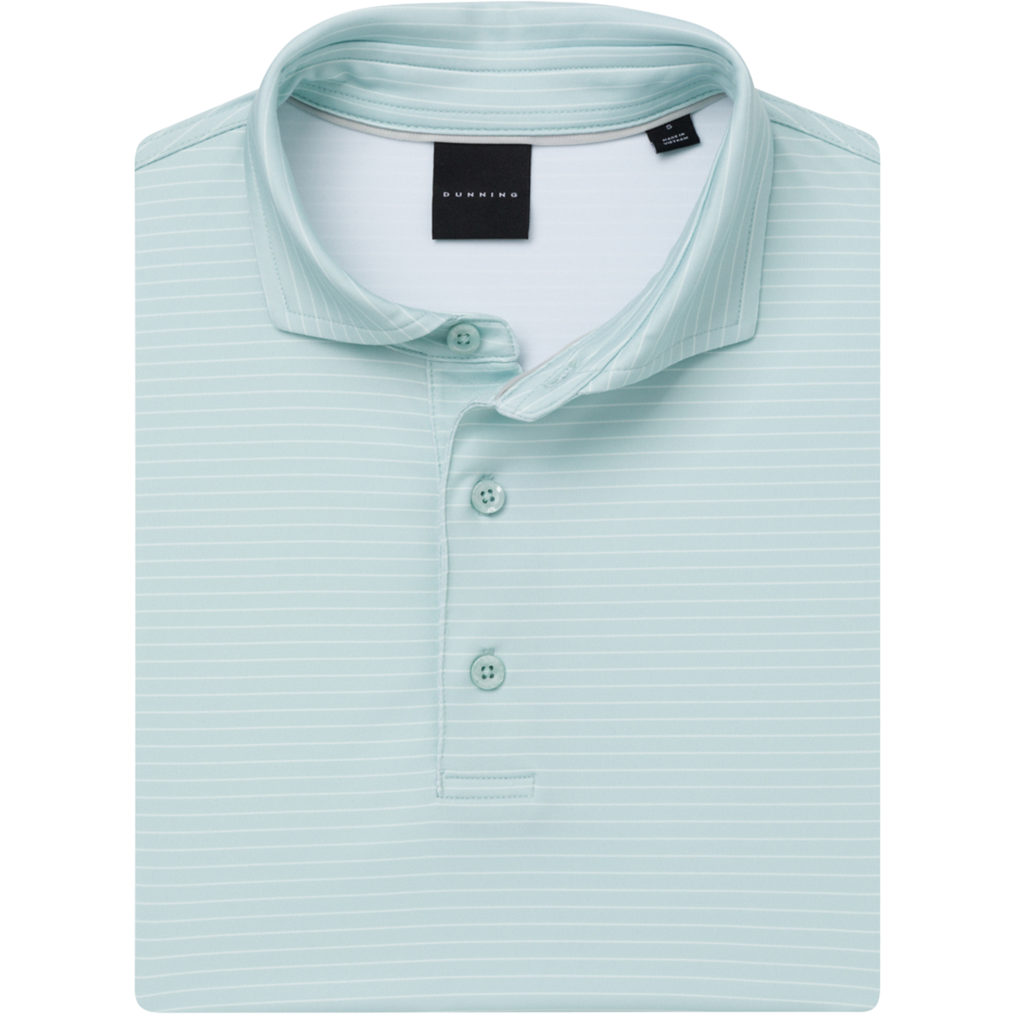 Dunning Helsby Pinstripe Jersey Performance Polo