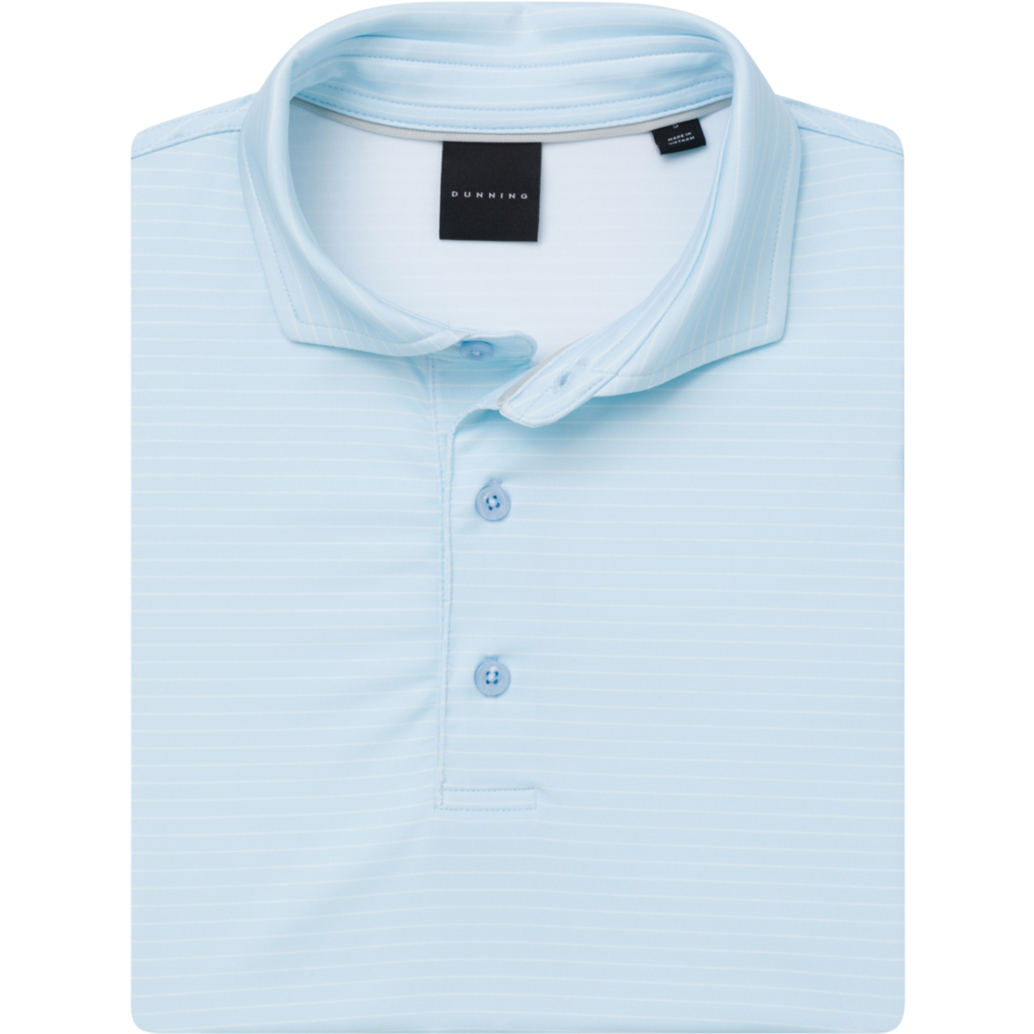 Dunning Helsby Pinstripe Jersey Performance Polo