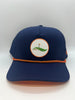 D.Hudson X Golf Event Planning Golf Hat (Navy/Orange)