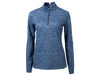 Cutter & Buck Traverse Camo Print Stretch Quarter Zip Women's Pullover