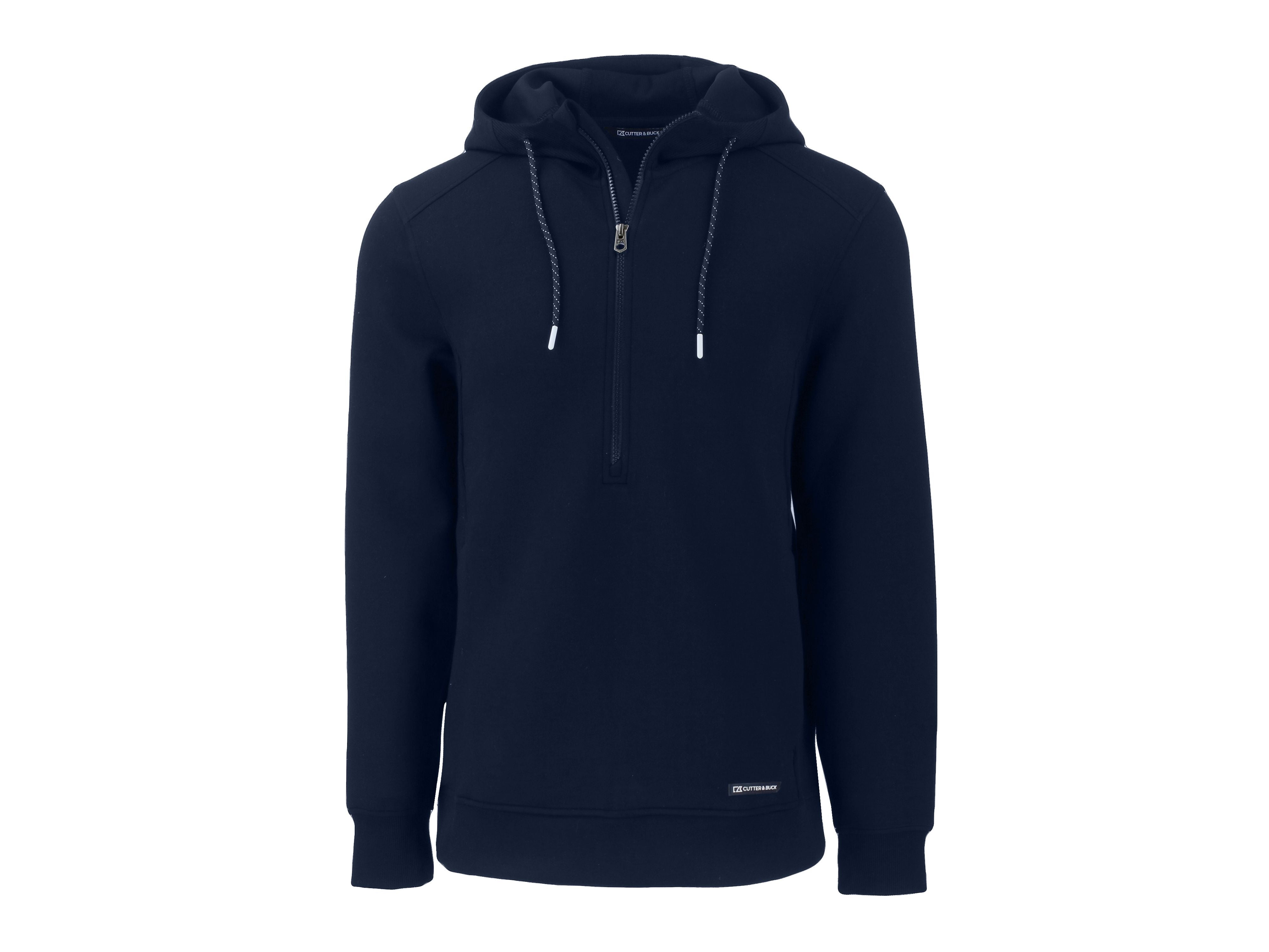 Cutter & Buck Roam Eco Half Zip Recycled Mens Pullover Hoodie