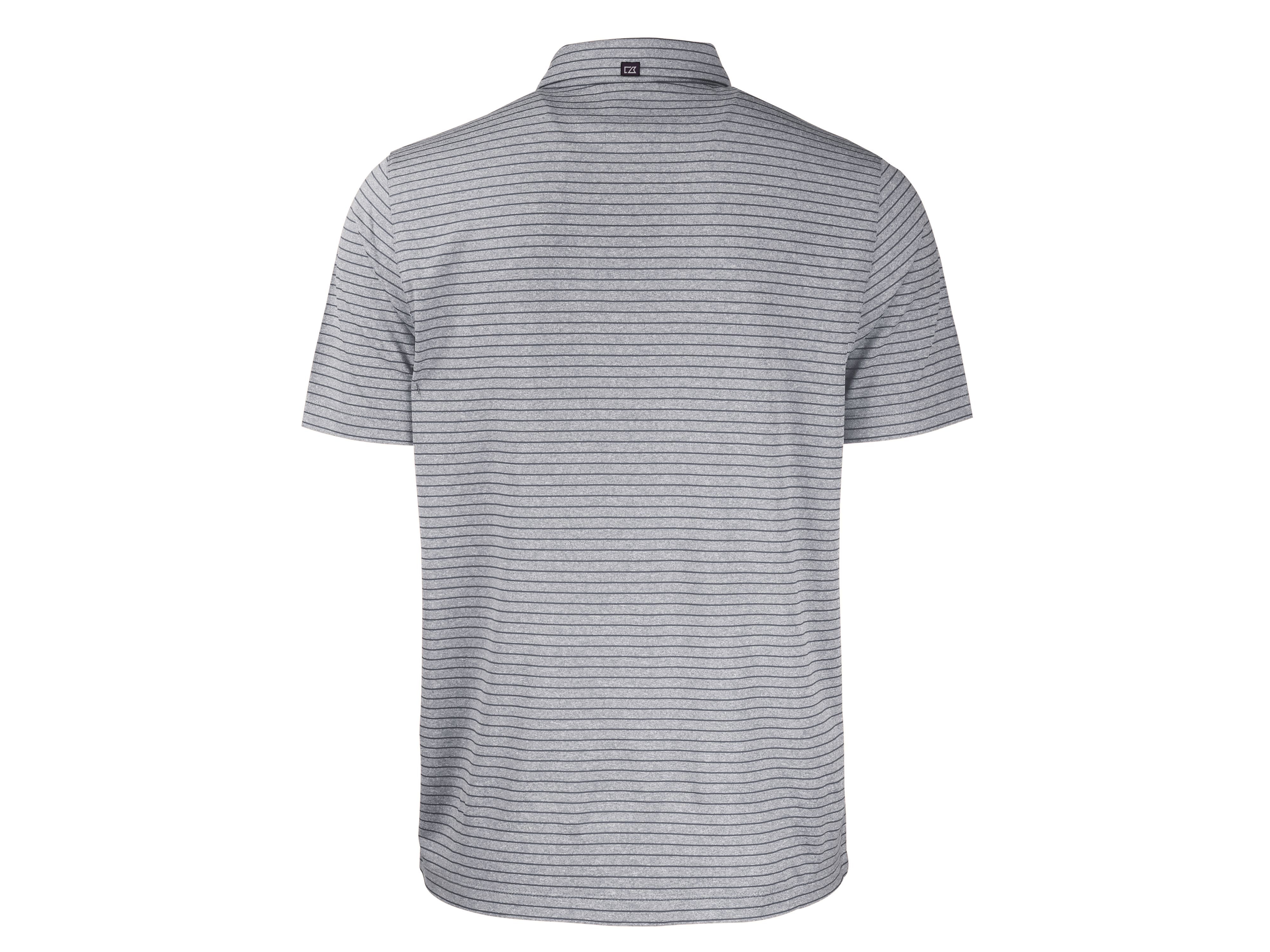 Cutter & Buck Forge Eco Heather Stripe Stretch Recycled Men's Polo