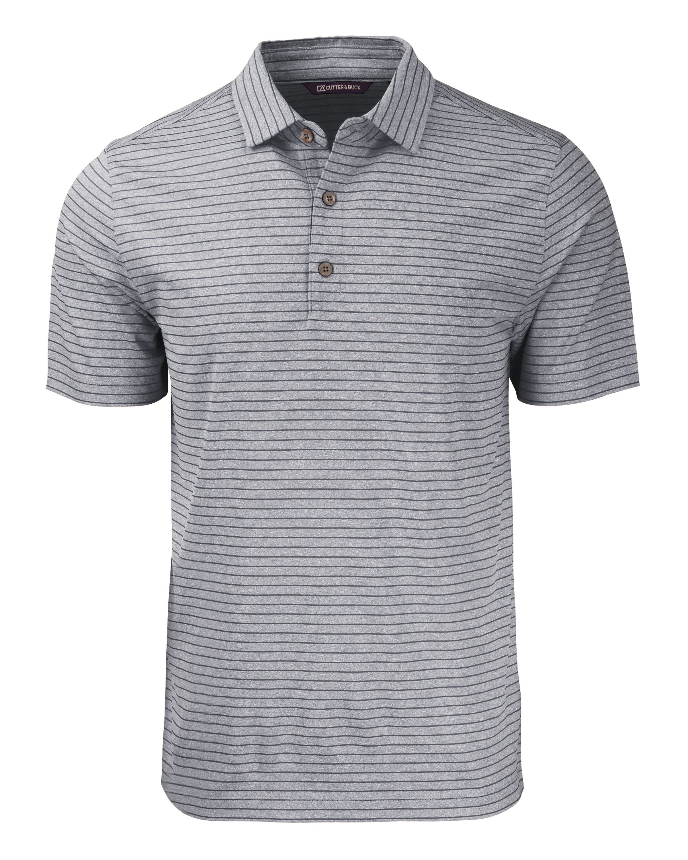 Cutter & Buck Forge Eco Heather Stripe Stretch Recycled Men's Polo