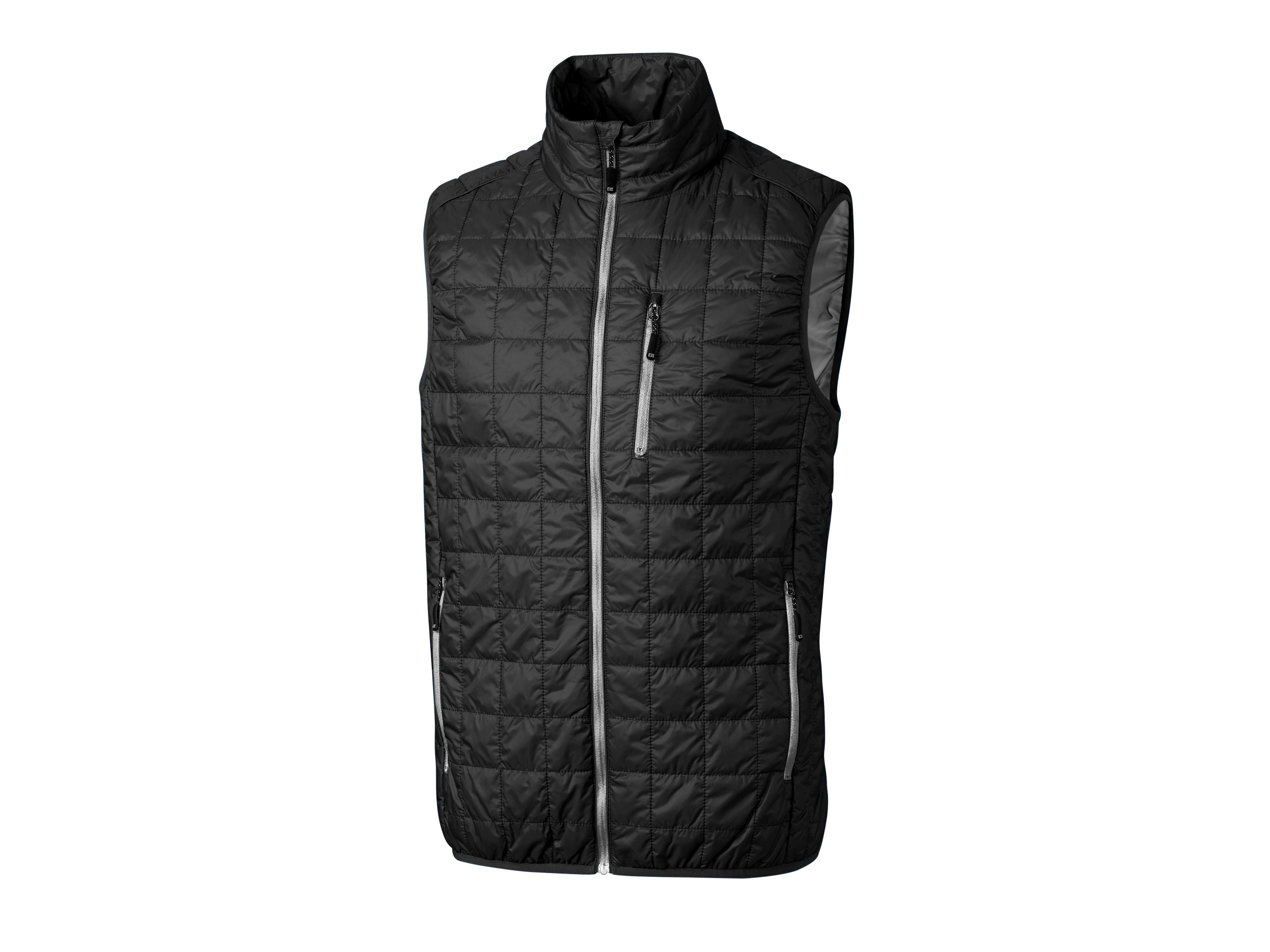 Cutter & Buck Rainier PrimaLoft® Mens Eco Insulated Full Zip Puffer Vest