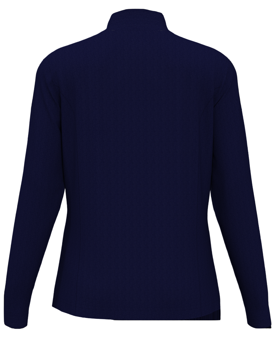 Navy blue long-sleeve shirt