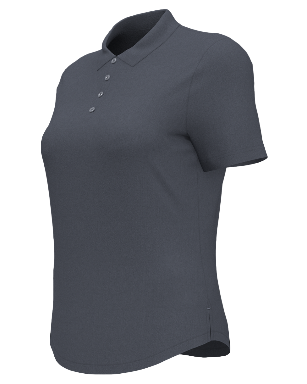 Dark gray polo shirt