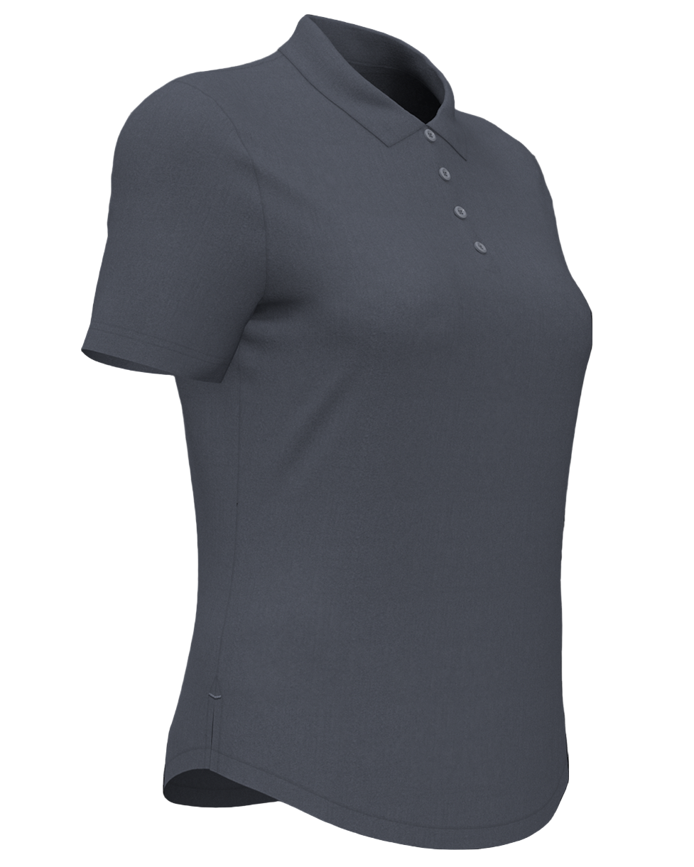 Dark gray polo shirt