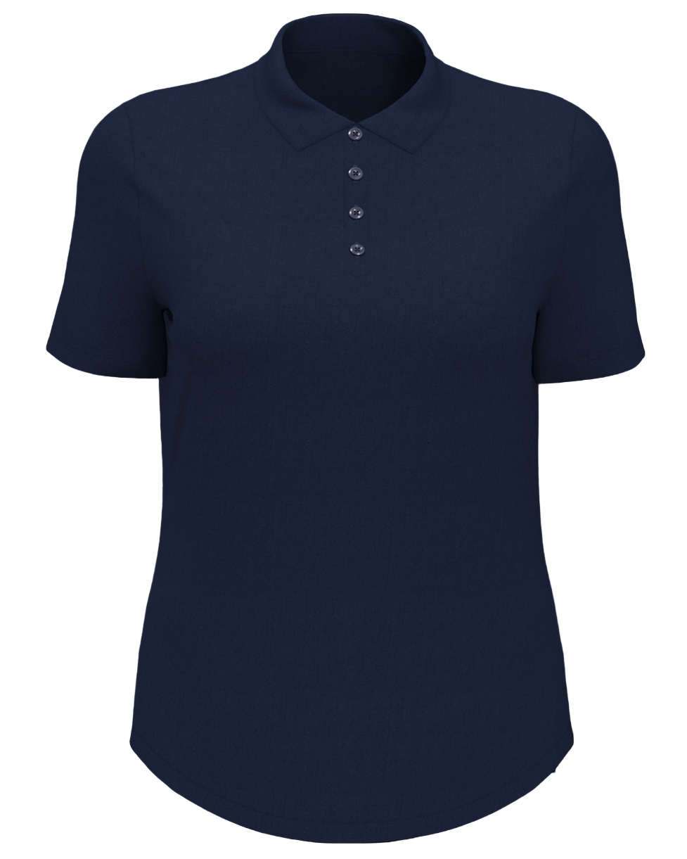 Navy blue polo shirt