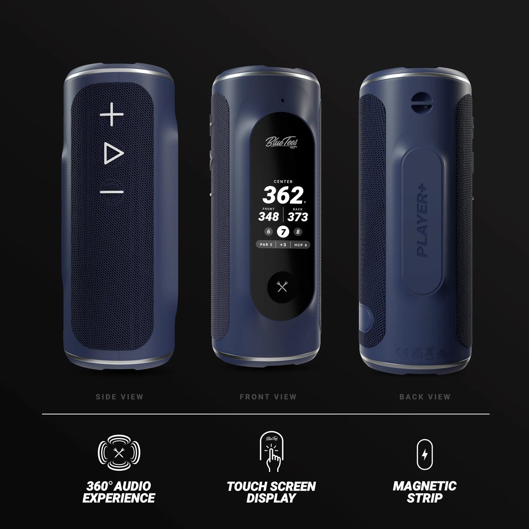 Blue Tees - Golf GPS Speaker Player Plus