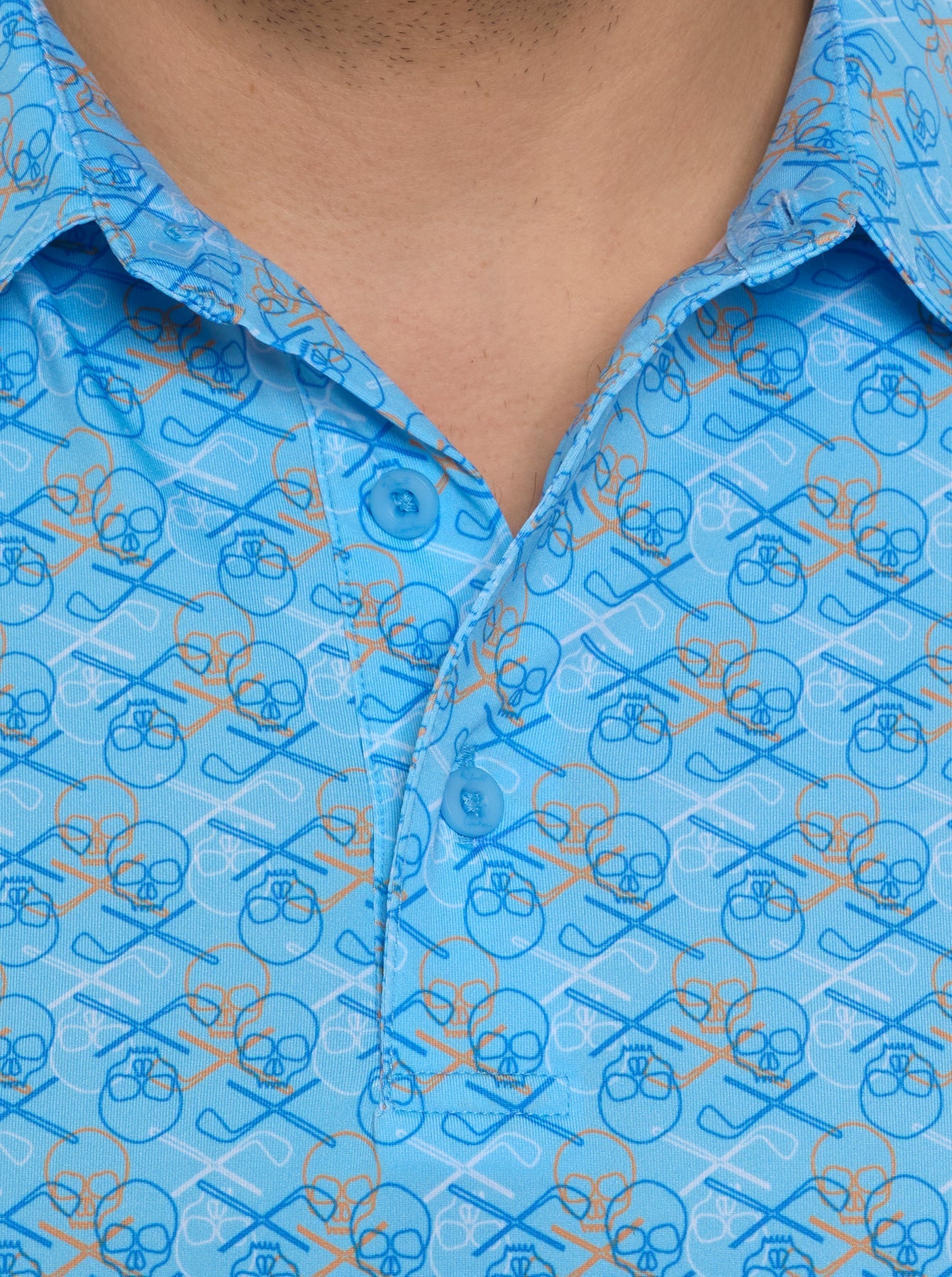 Robert Graham Iron Skull Performance Polo