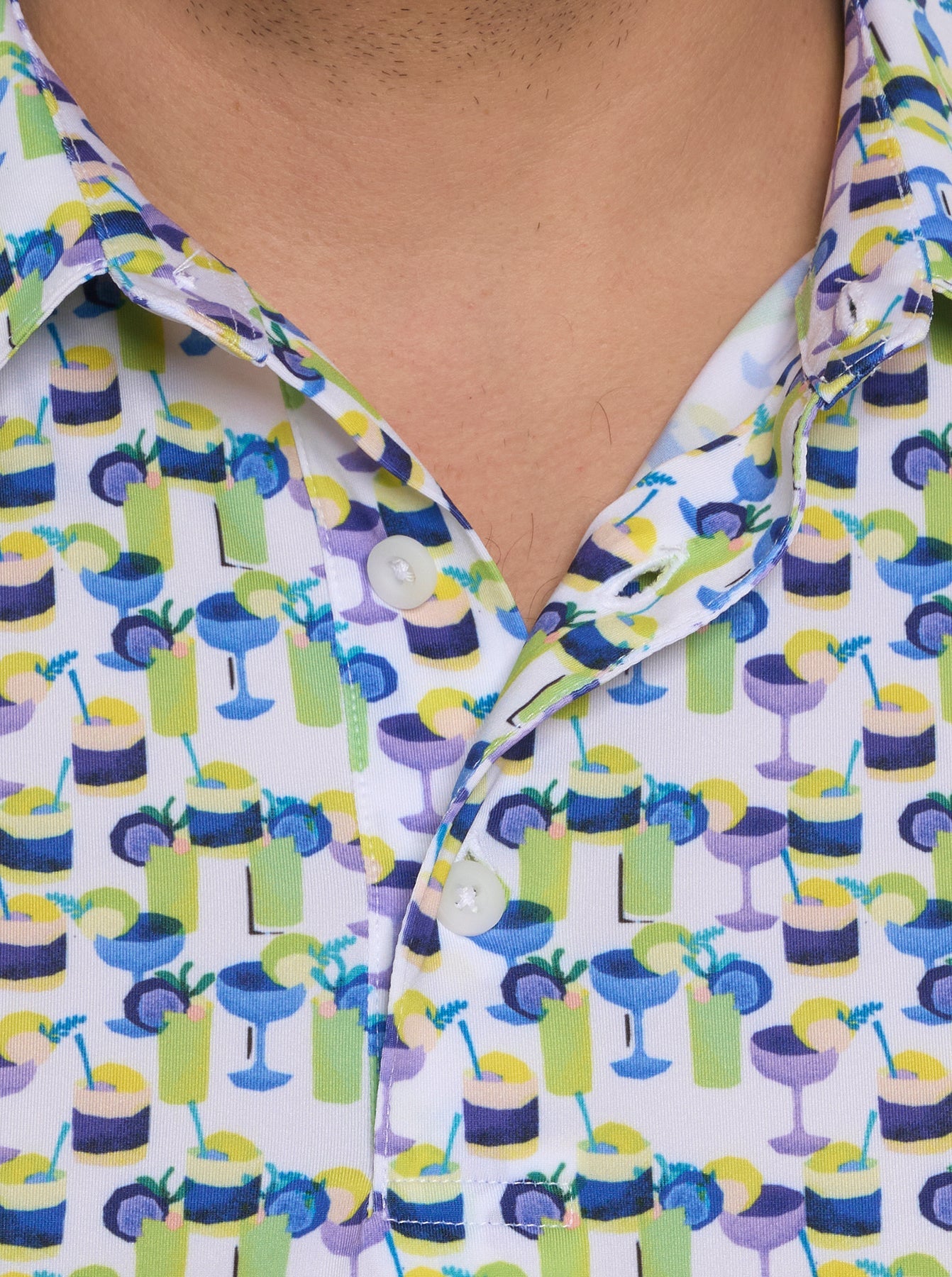 Robert Graham Cocktail Hour Knit Polo
