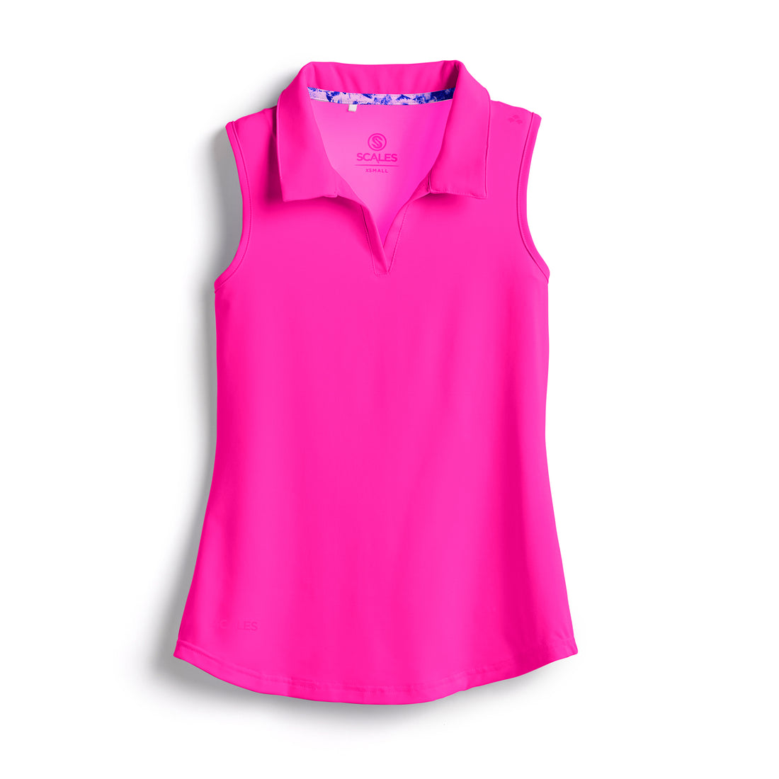 Scales Offshore Core Womens Sleeveless Polo