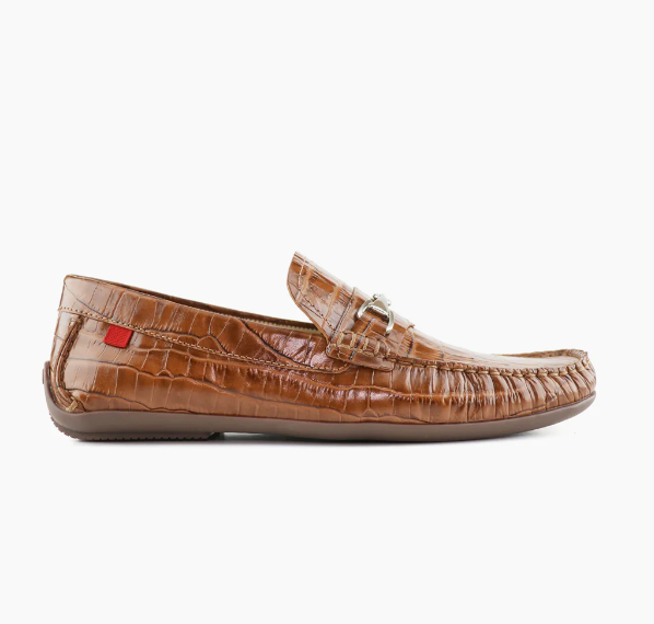 Marc Joseph Park Ave 2 Croco, Men, Cognac Croco