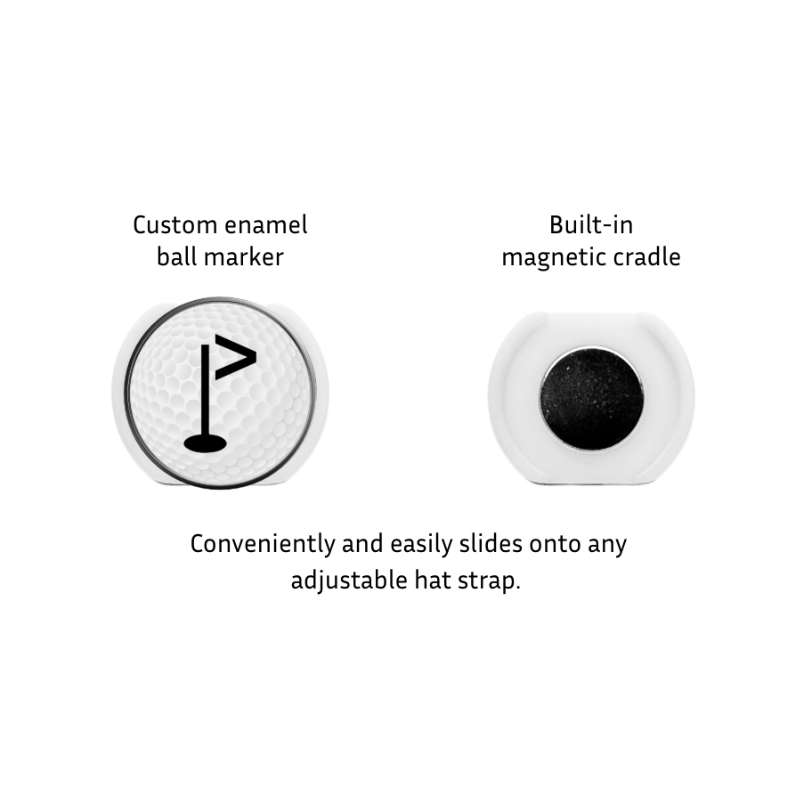 The White Flag SNAP Hat Clip