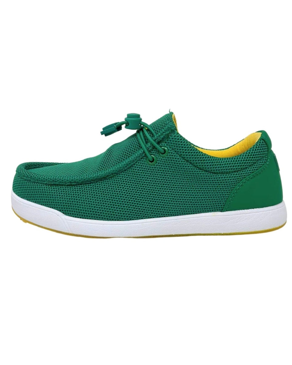 SKŌNI Women's Golf Shoe Waterproof- Green/Yellow