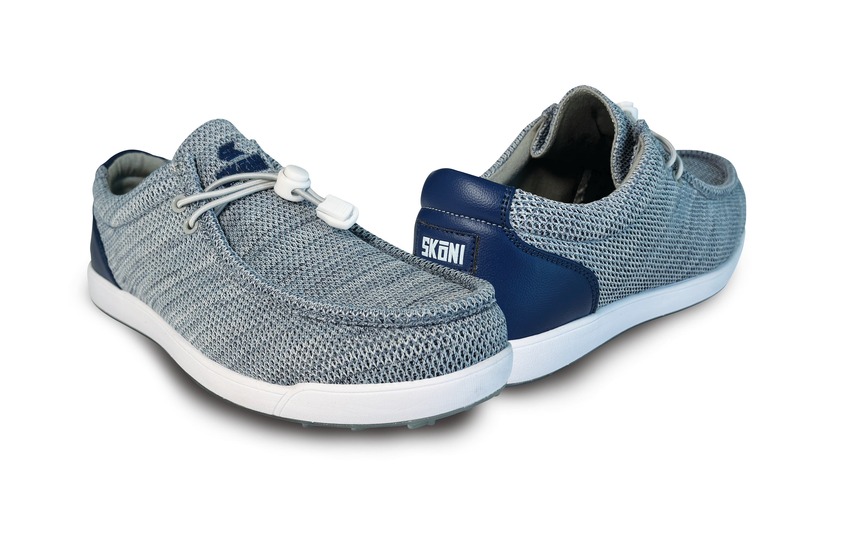 SKŌNI Men's Golf Shoe Waterproof- Grey/Navy