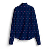 Scales Trippy Fish Womens LS Quarter Zip
