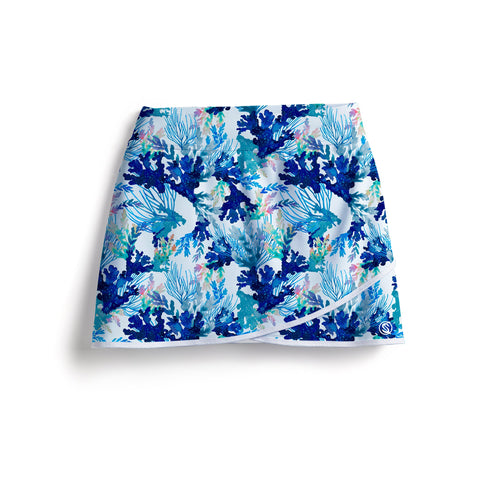 Scales Coral Tropics Iconic Skort 14"