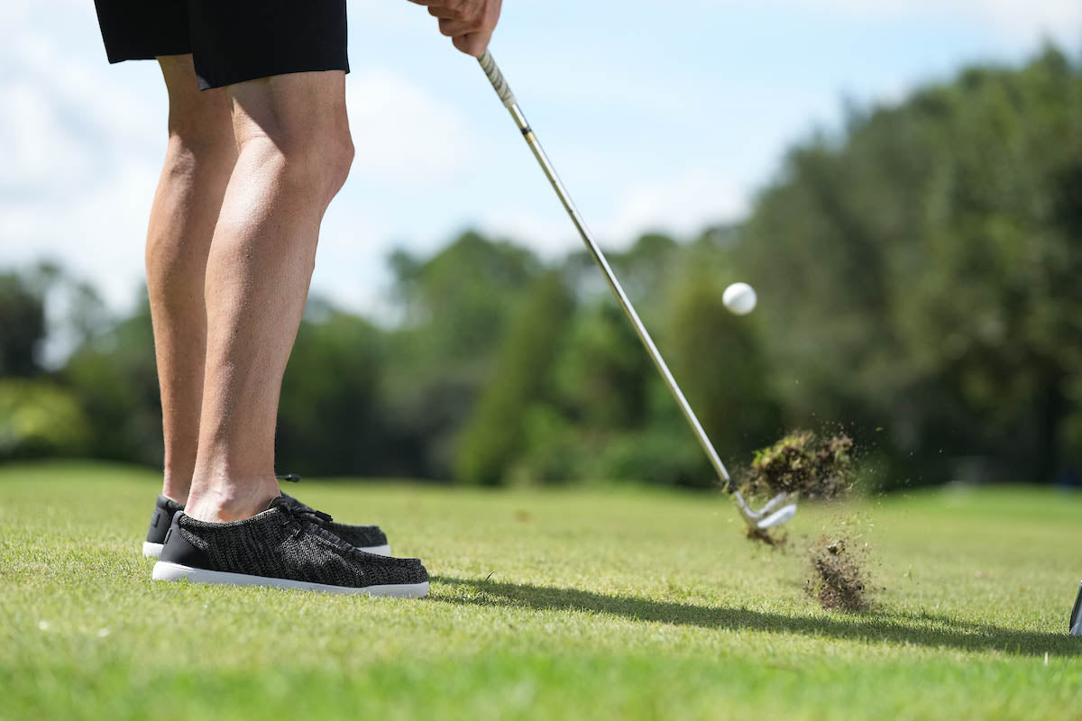 SKŌNI Men's Golf Shoe - Black Wide