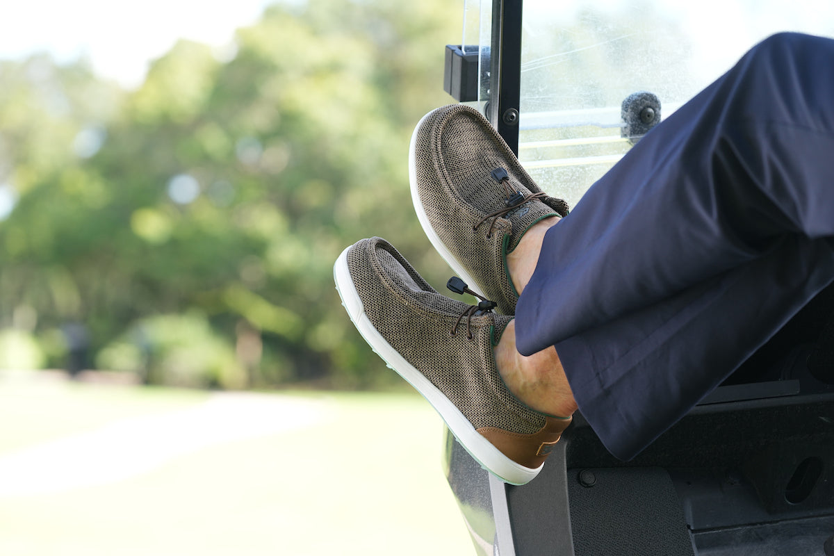 SKŌNI Men's Golf Shoe - Brown